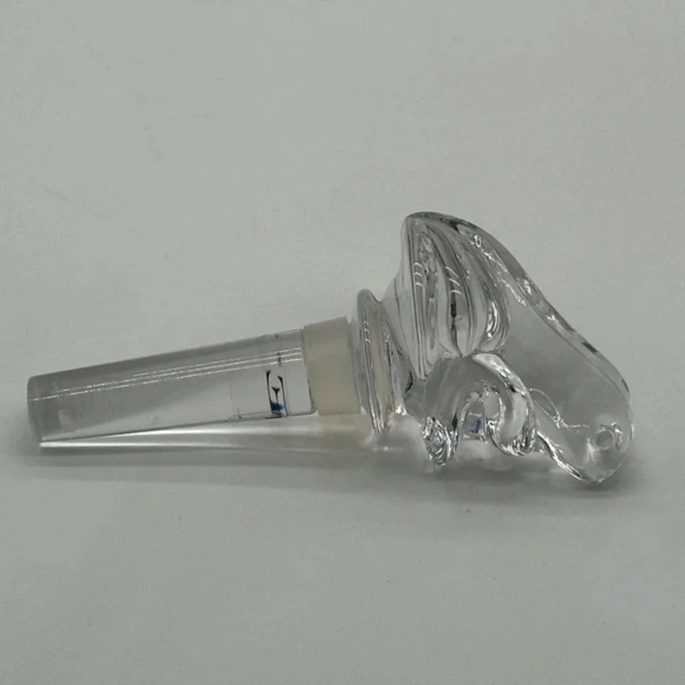 Towle 24% Lead Austrian Crystal Wine Bottle Stopper Made In Austria‎ Frog